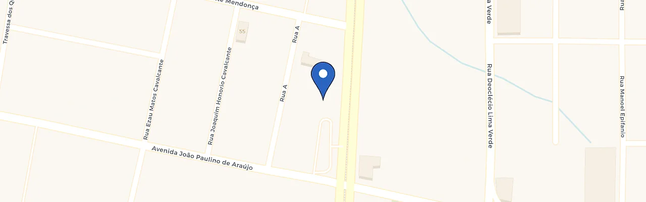 Mapa da estação NE Churrascaria Icalev