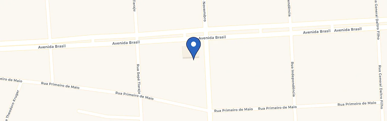 Mapa da estação GloboInfo Santo Ângelo