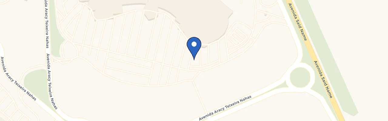 Mapa da estação Shopping Bosque Dos Ipês