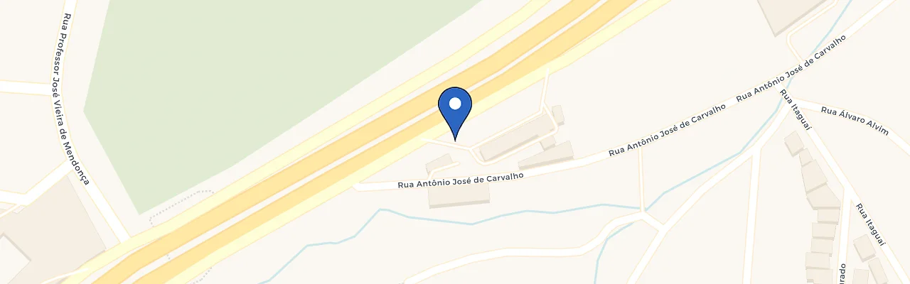 Mapa da estação Turbo Anel Rodoviário