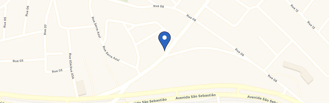 Mapa da estação Panificadora Sabor do Pão Centry Energy