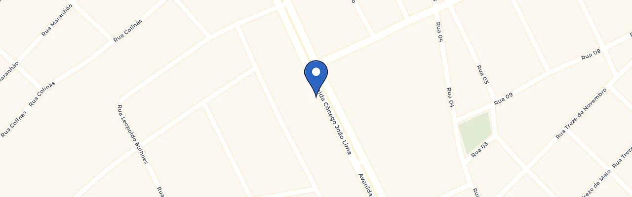 Mapa da estação Araújo Pneus