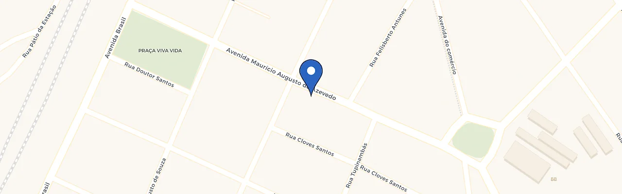 Mapa da estação 100% Eletric