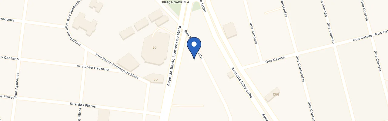 Mapa da estação Garapão Barão H De Melo