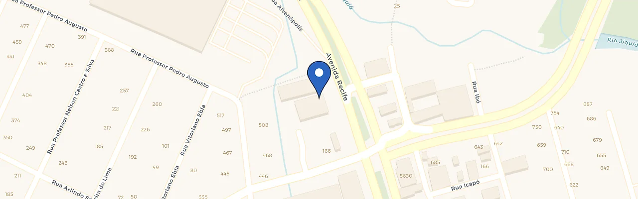 Mapa da estação Kroma Conecta Posto Ibiza
