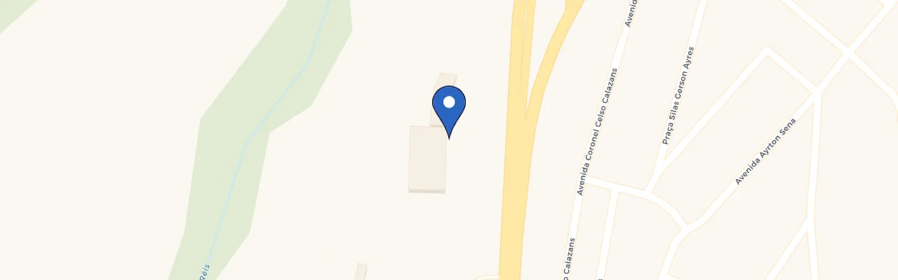 Mapa da estação LZ7 Churrascaria Mirandinha