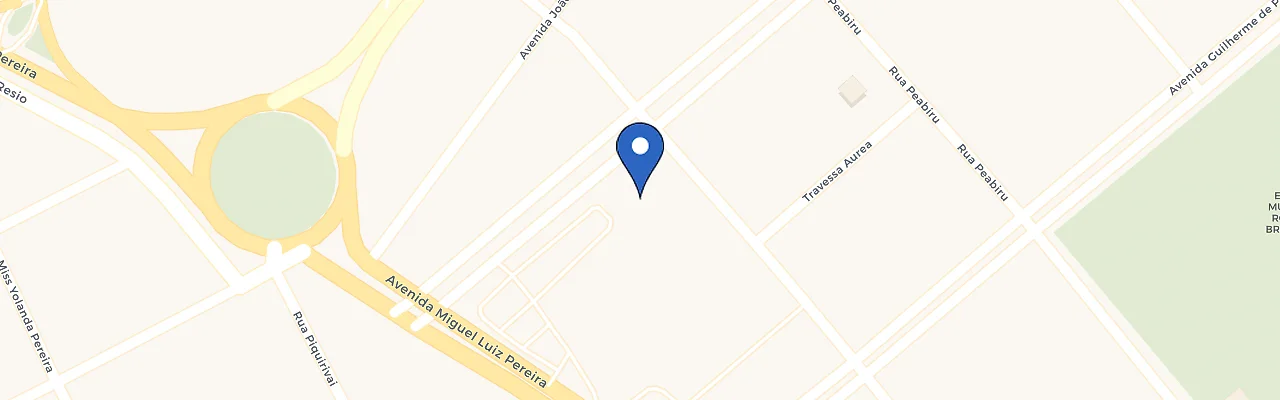 Mapa da estação Tonello Business Hotel - Campo Mourão