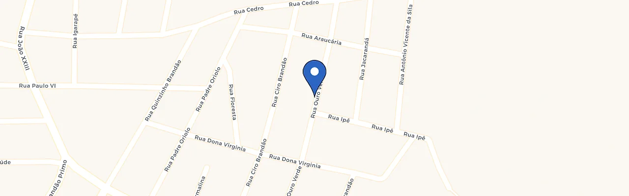 Mapa da estação Residencial Para Emergência