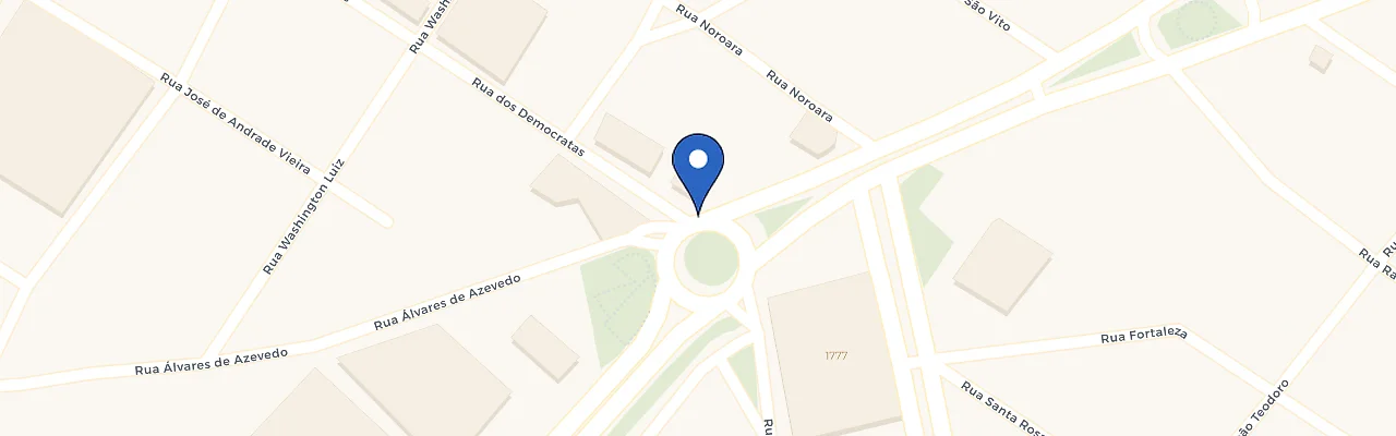 Mapa da estação Mosaico Café