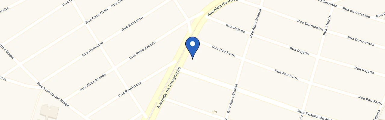 Mapa da estação Petrolina