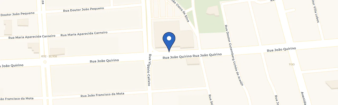Mapa da estação Shopping Luiza Motta