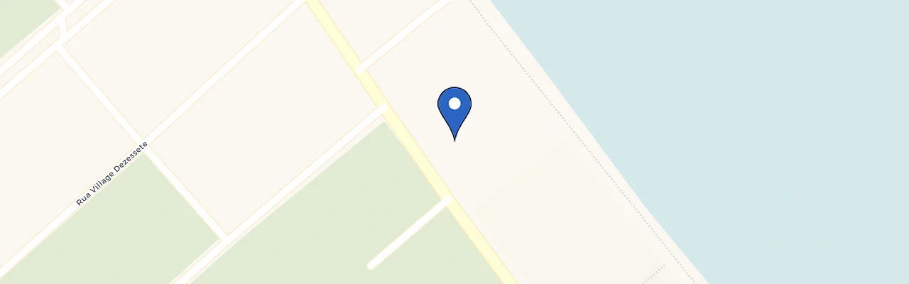 Mapa da estação Aretê Clube