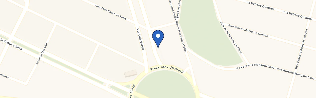 Mapa da estação Shopping Aliança DC