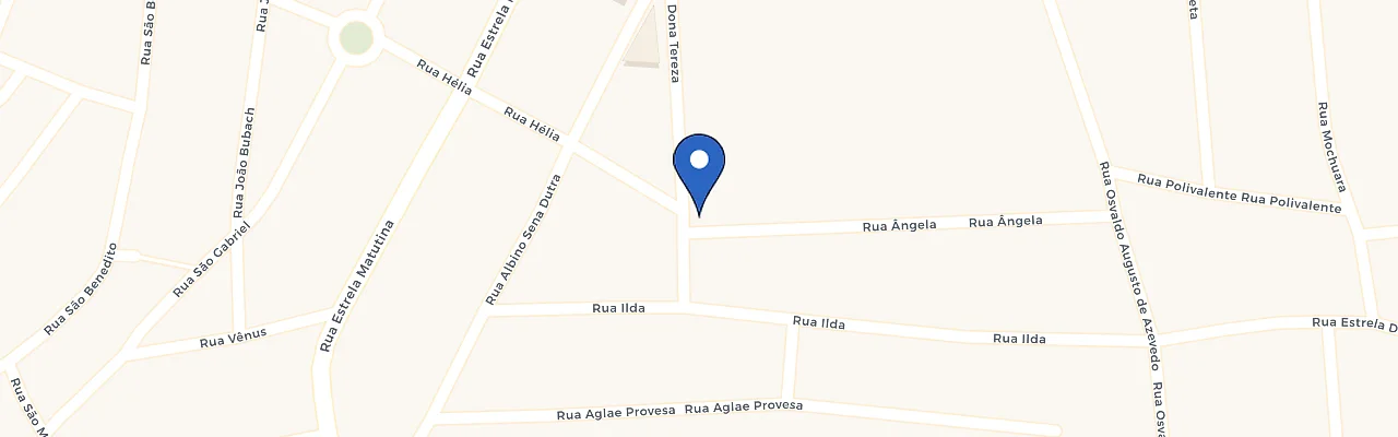Mapa da estação Coopees Auto Laje