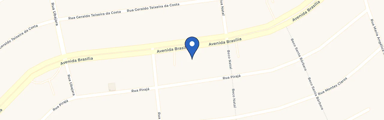 Mapa da estação Power Charge - Meu Prata Santa Luzia