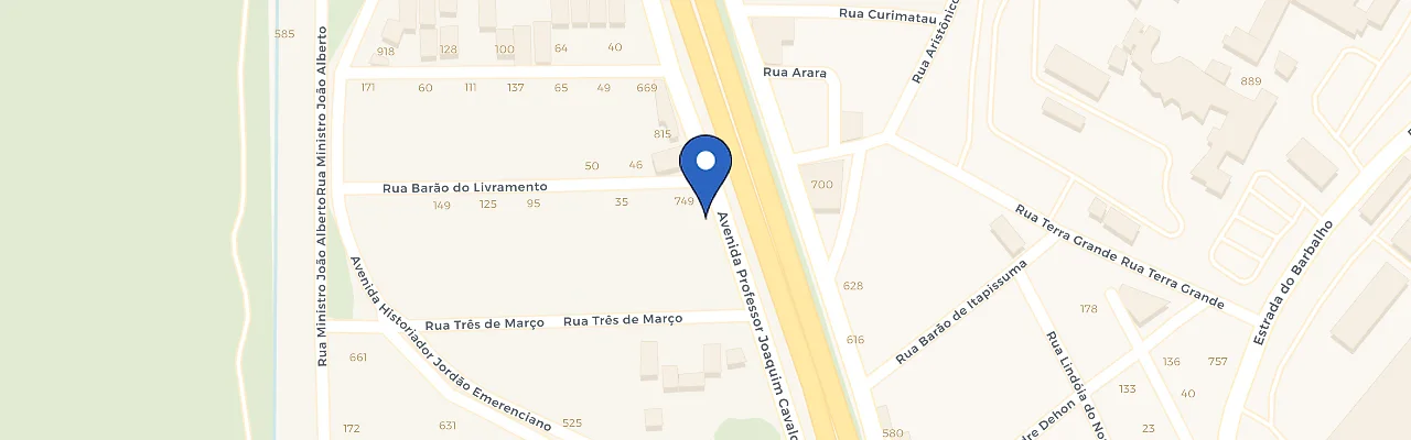 Mapa da estação Digital Eletro Solar