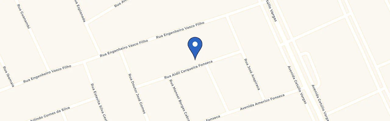 Mapa da estação Carregador Residencial
