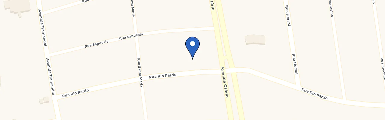 Mapa da estação Supermercado Marisul
