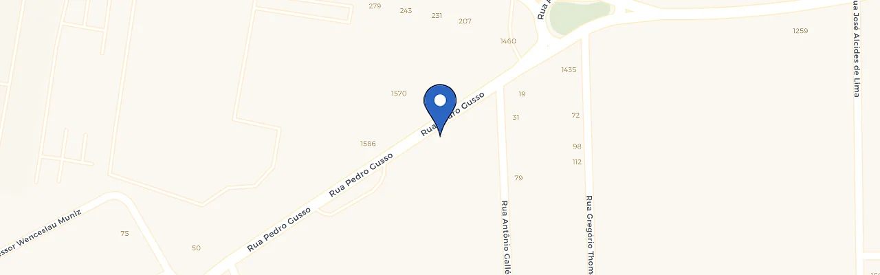 Mapa da estação Azul - Vila Lamu