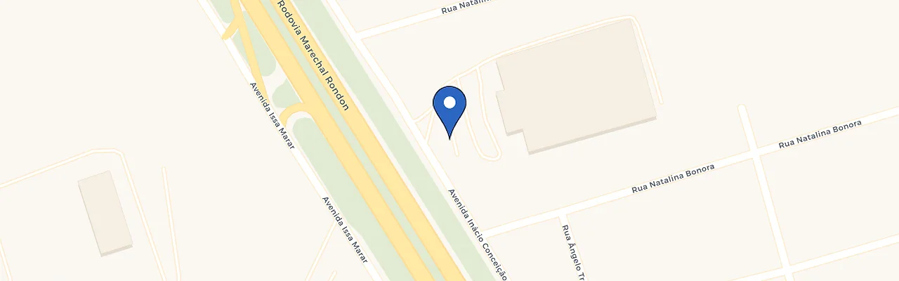 Mapa da estação Camponesa Bauru