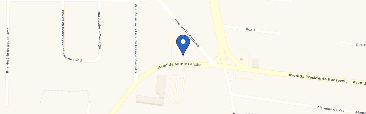 Mapa da estação Churrascaria Victoria Paladares