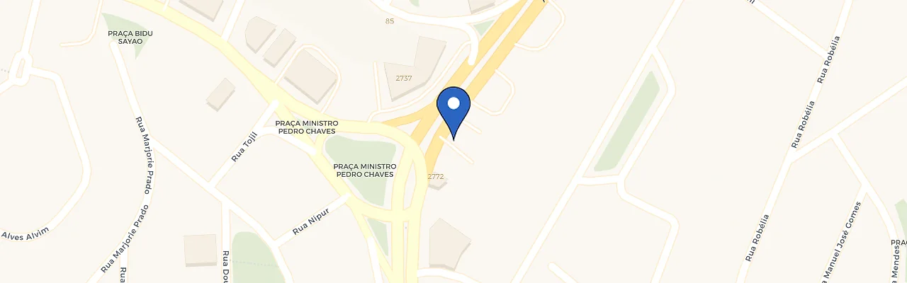 Mapa da estação Cia Charge Racing Multimarcas WL - São Paulo