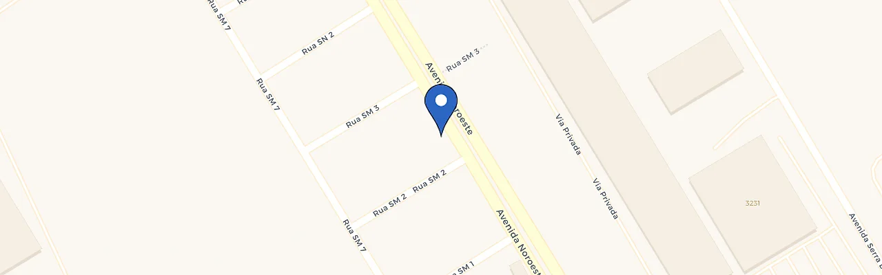 Mapa da estação Clube da Recarga