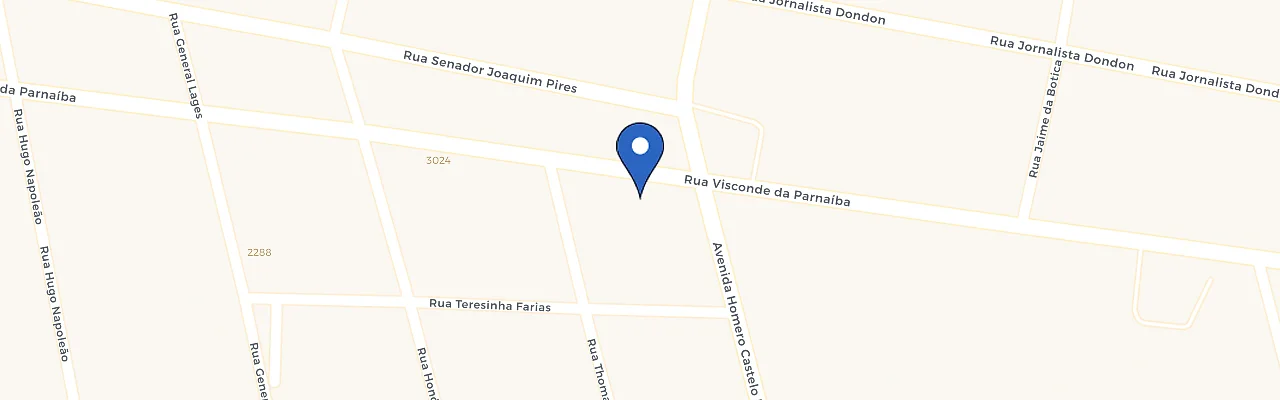 Mapa da estação VOLTUP Espetíssimo Restaurante - Teresina/PI