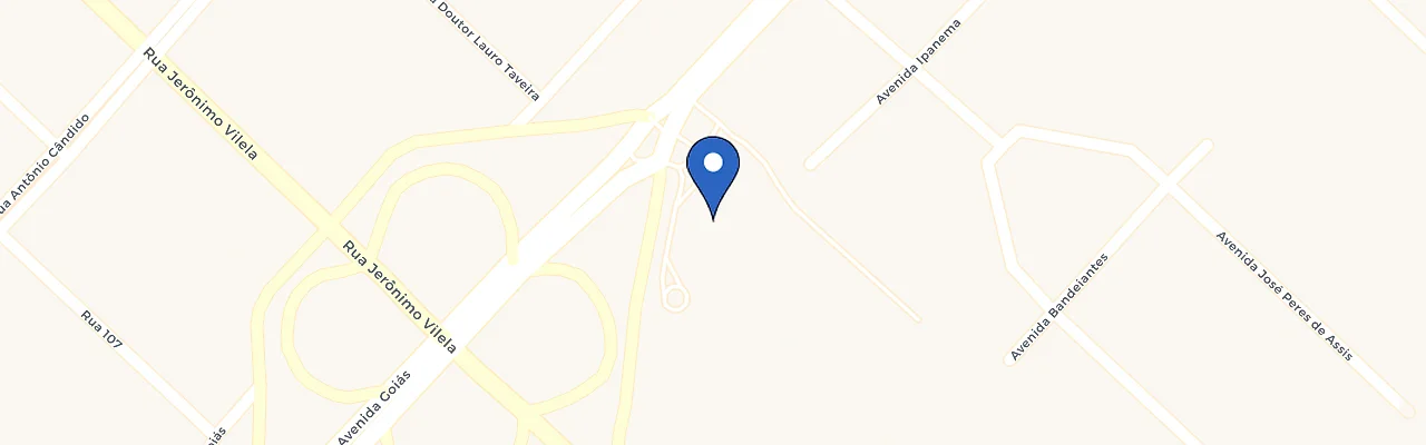 Mapa da estação Fastpower Thile Park Hotel Jatai