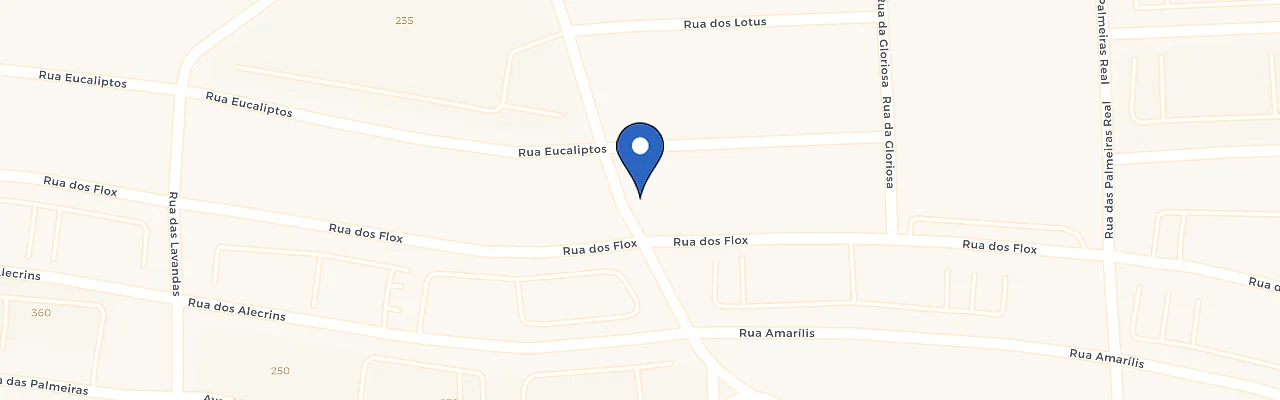 Mapa da estação Ultra Flash Gaviões Cajamar