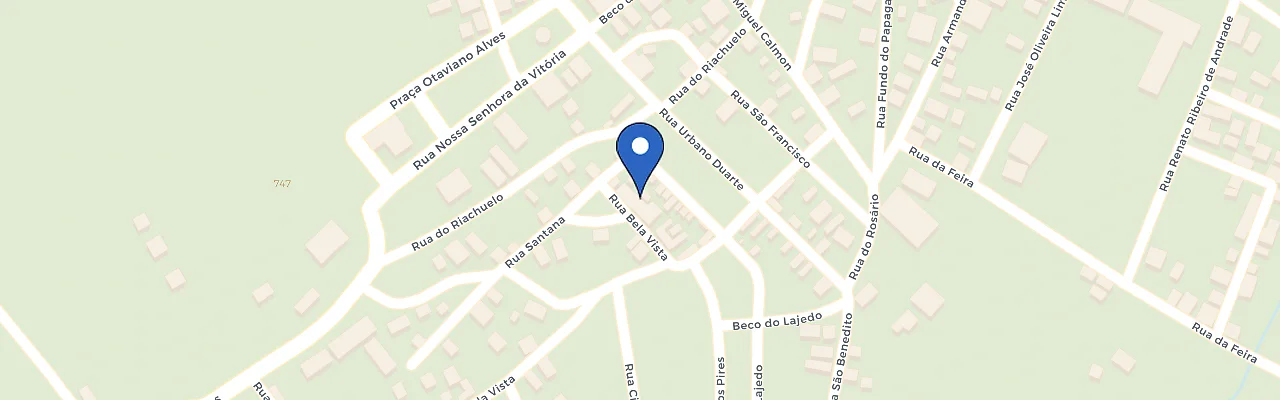 Mapa da estação Hotel De Lençóis