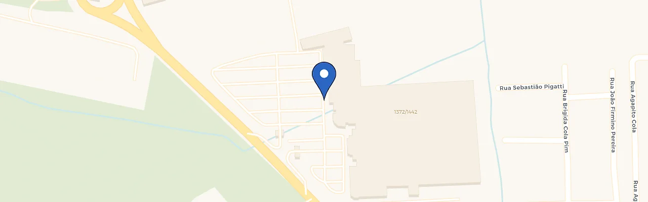 Mapa da estação Perim Center