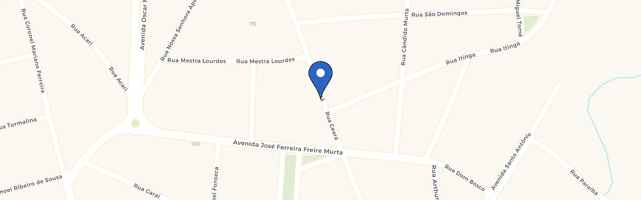 Mapa da estação Costa & Murta Odontologia