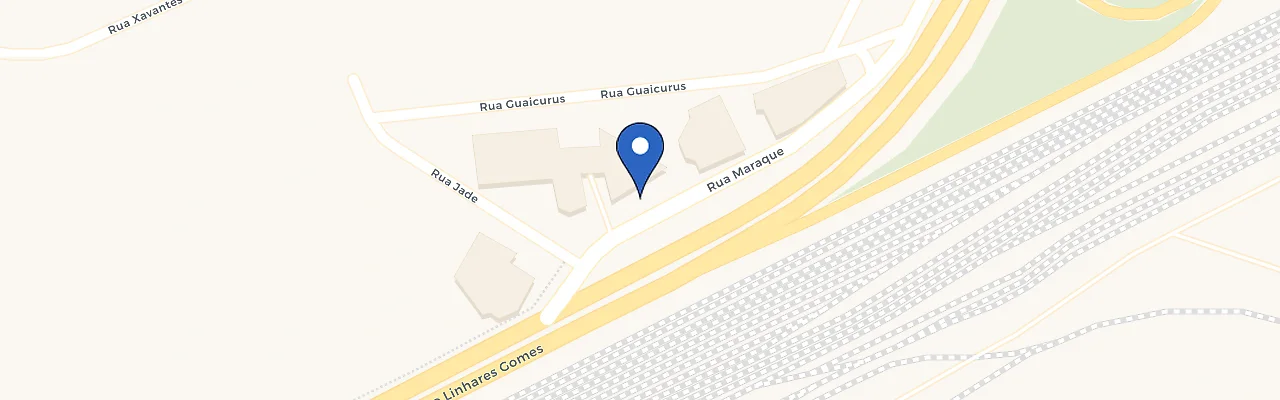 Mapa da estação Loja BYD