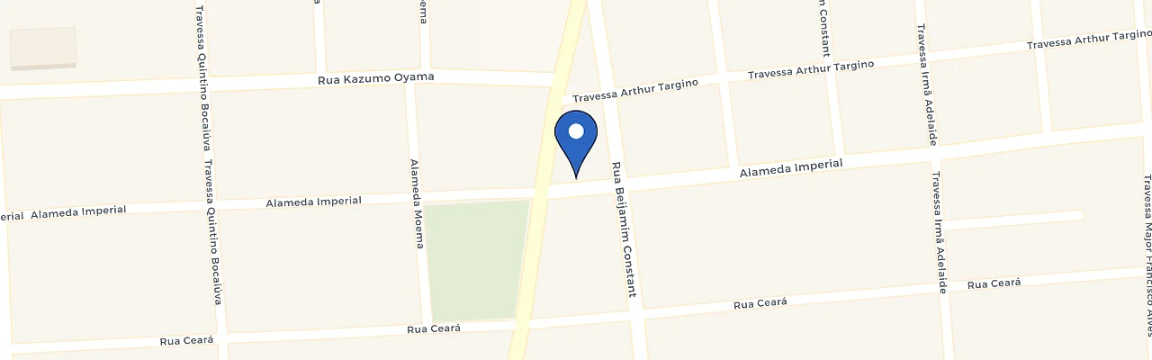 Mapa da estação PlugBRA Posto Estrela