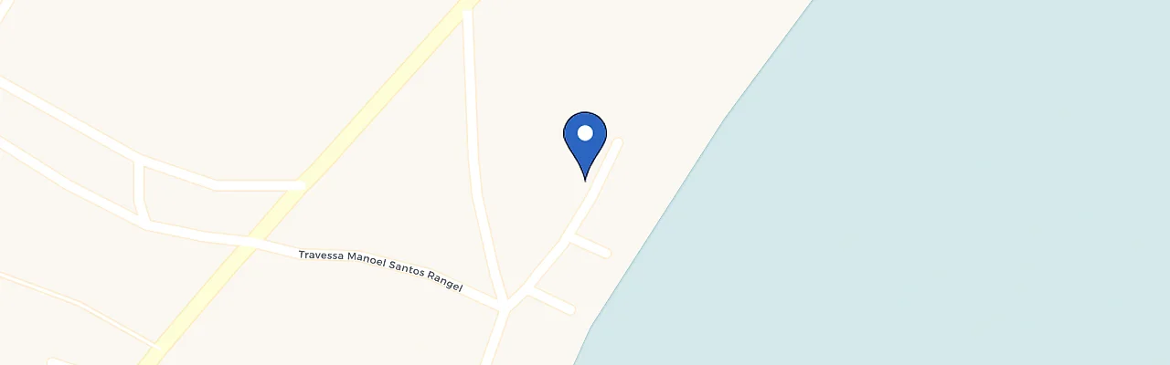 Mapa da estação Pousada E Restaurante Shalom Beach
