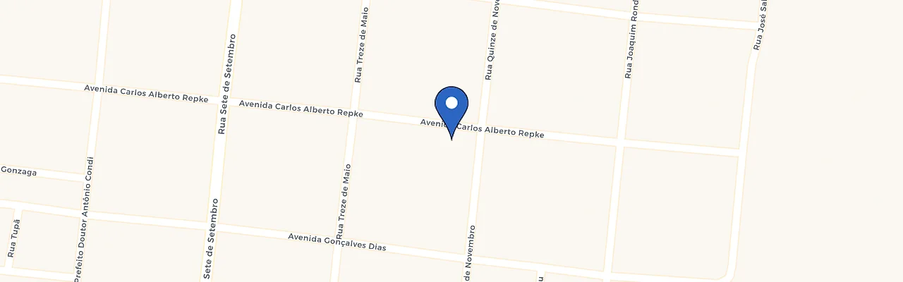 Mapa da estação Residência