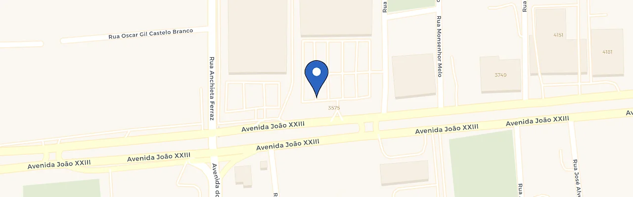 Mapa da estação Hiper Mateus João XXIII
