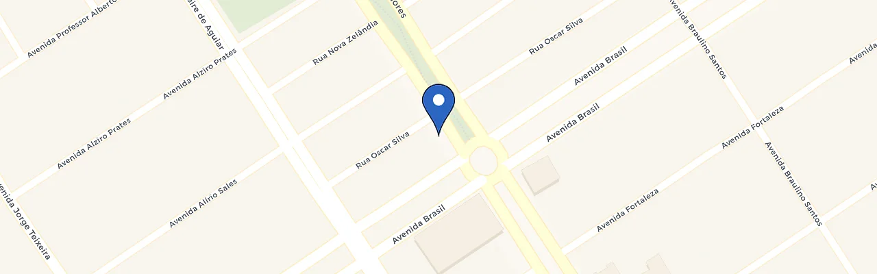 Mapa da estação ERV Atacadão Dos Suplementos