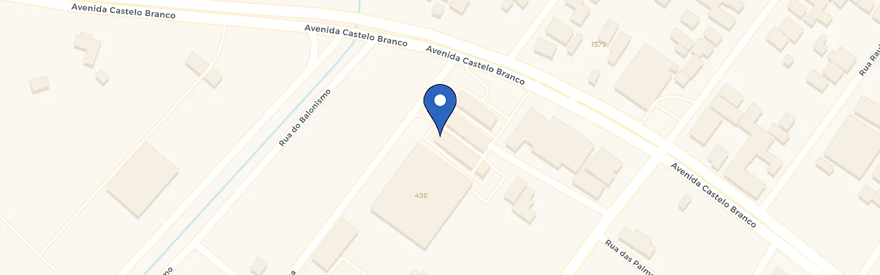 Mapa da estação Macromix Atacado Torres