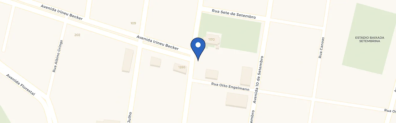 Mapa da estação Sicredi