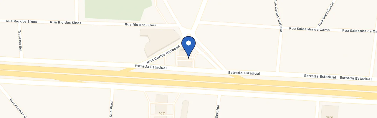 Mapa da estação Chafariz Sapiranga Centro
