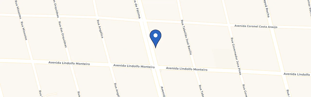 Mapa da estação Evviva Teresina