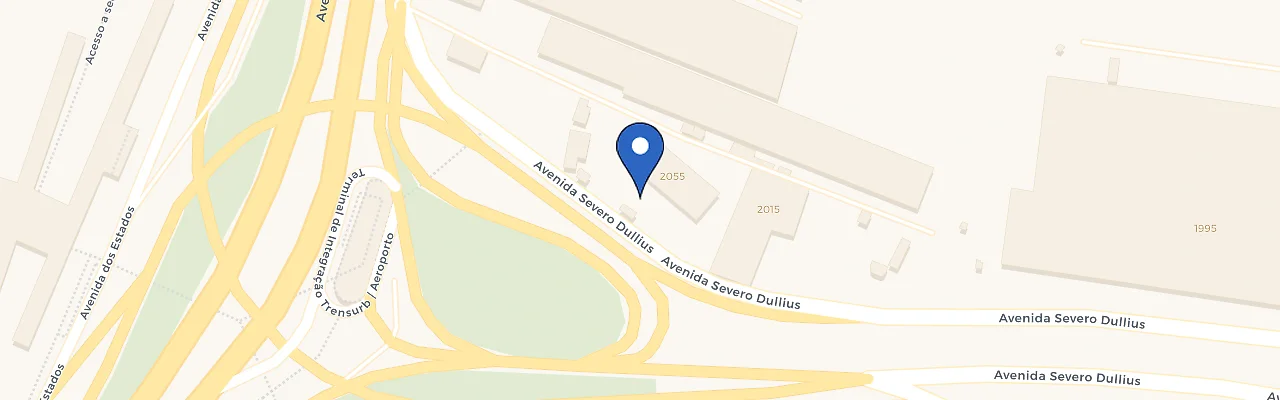 Mapa da estação Novotel Aeroporto