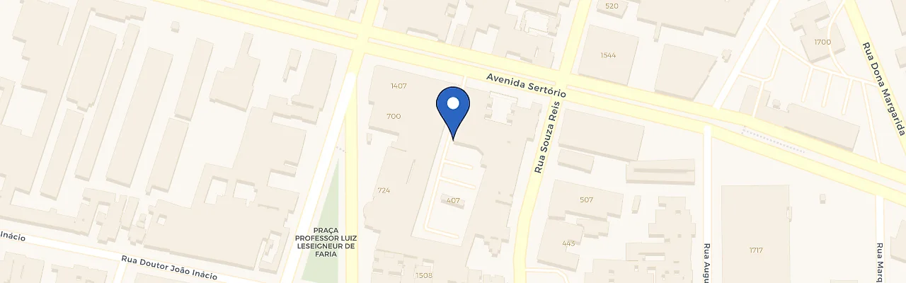 Mapa da estação Audi Center Porto Alegre