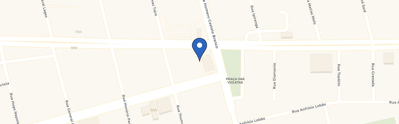 Mapa da estação Posto 6
