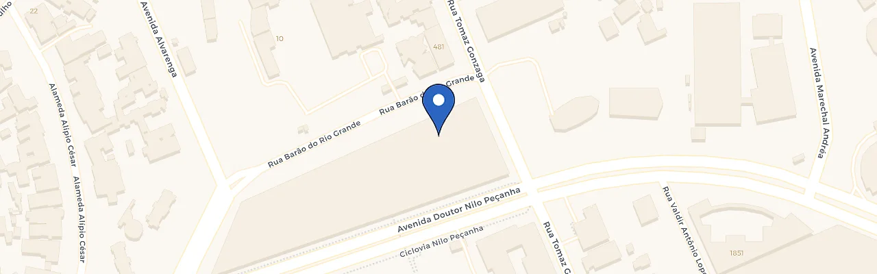 Mapa da estação Zletric - Unisinos Porto Alegre