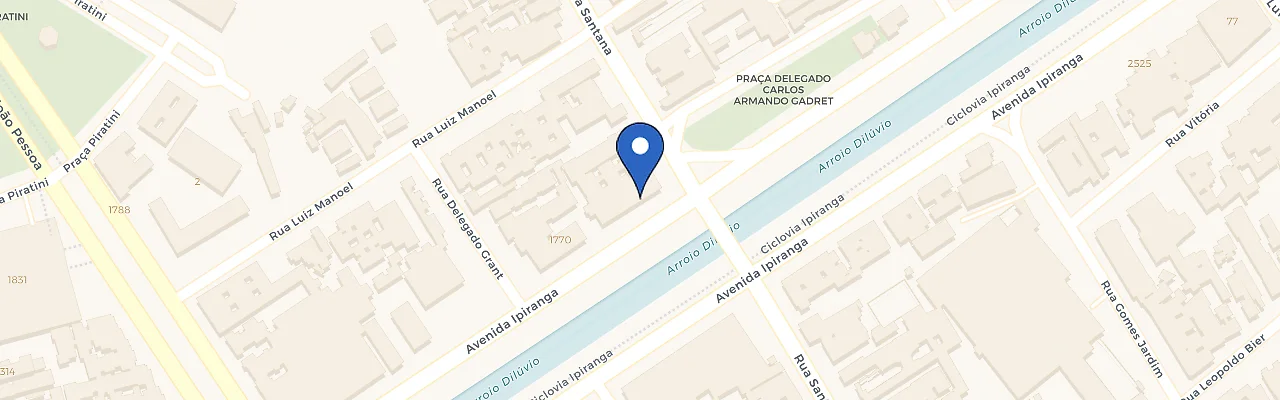 Mapa da estação Excelsior Pneus