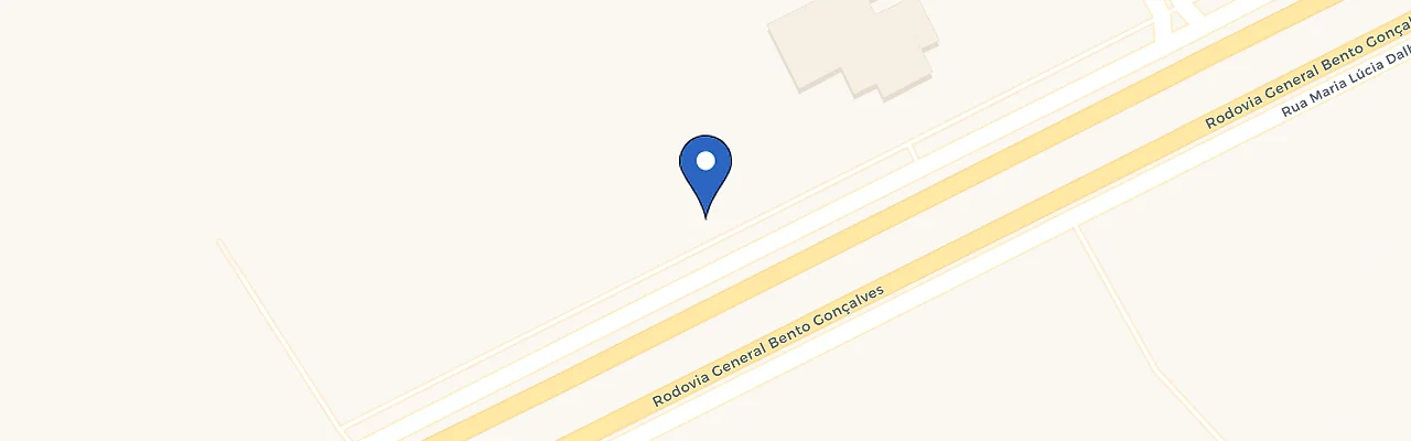 Mapa da estação Agro Comercial Afubra Ltda
