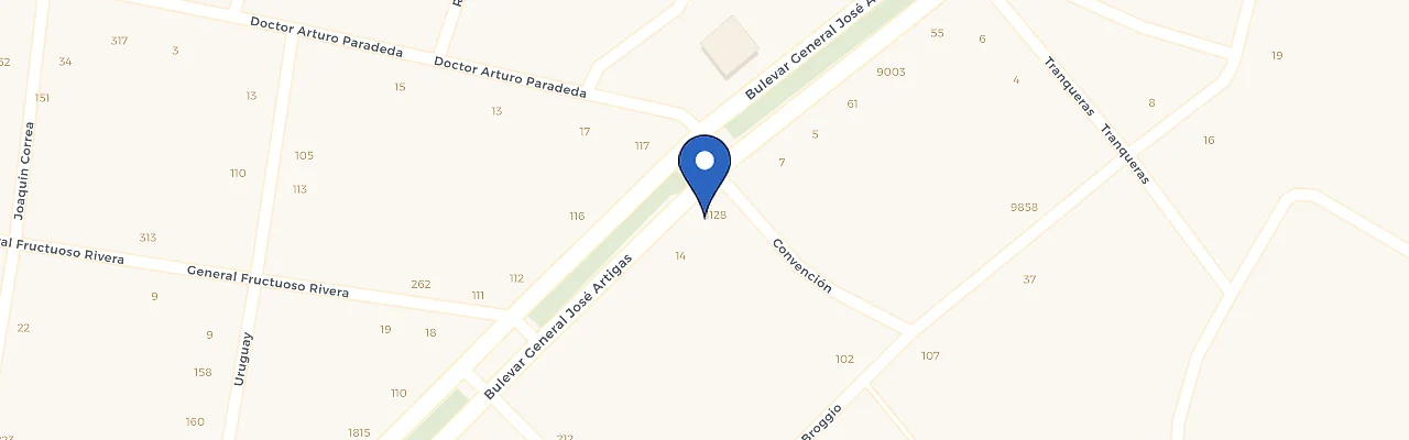 Mapa da estação Vichadero
